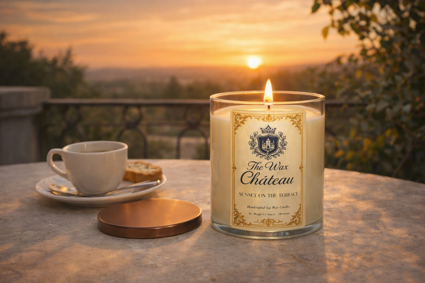 Sunset on the Terrace